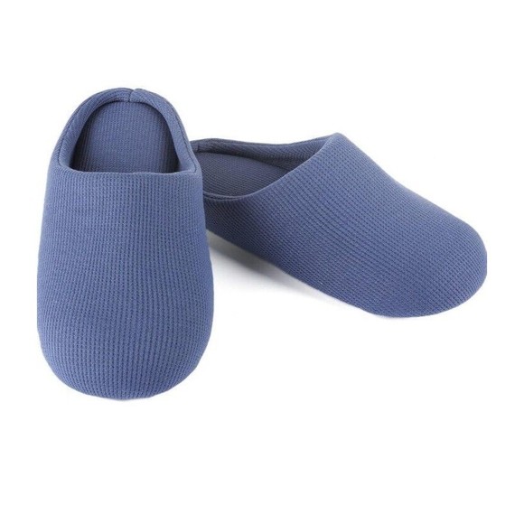 ULTRAIDEAS Men's Lightweight Cotton Slippers with Memory Foam and Soft Sole - Picture 8 of 11